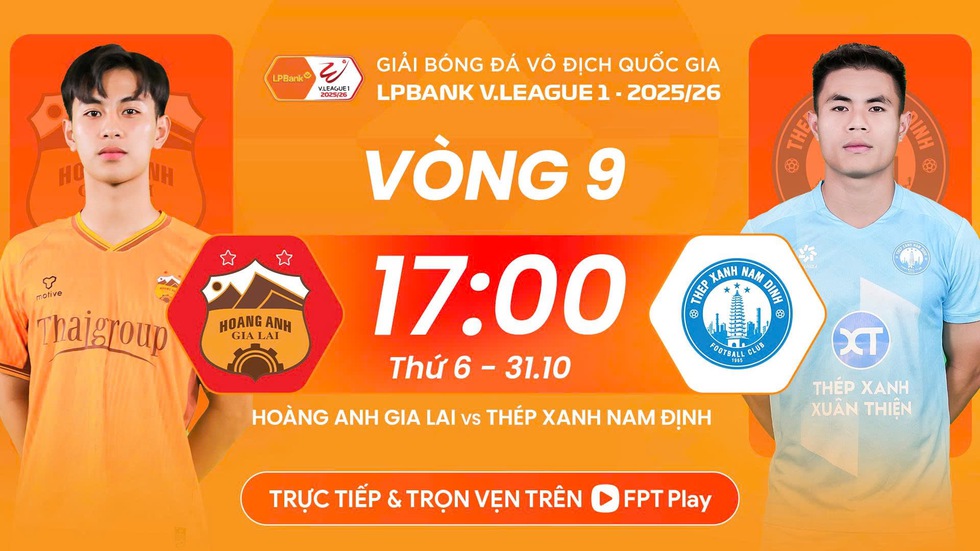 Lịch thi đấu V-League hôm nay: Cơ hội vàng cho HAGL quật khởi, Ninh Bình khẳng định vị thế
- Ảnh 3. Lịch thi đấu V-League hôm nay: Cơ hội vàng cho HAGL quật khởi, Ninh Bình khẳng định vị thế
- Ảnh 3.