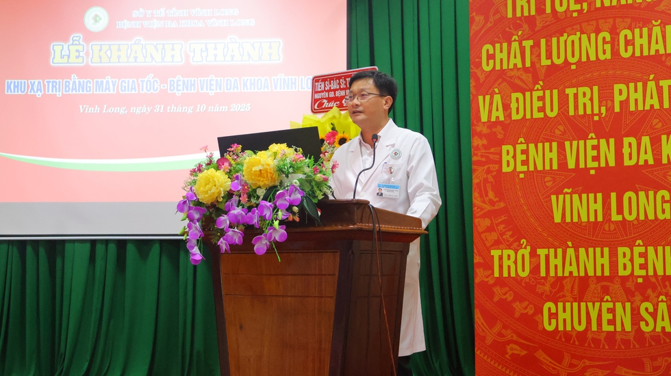 Vĩnh Long đưa vào sử dụng hệ thống xạ trị ung thư hiện đại- Ảnh 2. Vĩnh Long đưa vào sử dụng hệ thống xạ trị ung thư hiện đại- Ảnh 2.