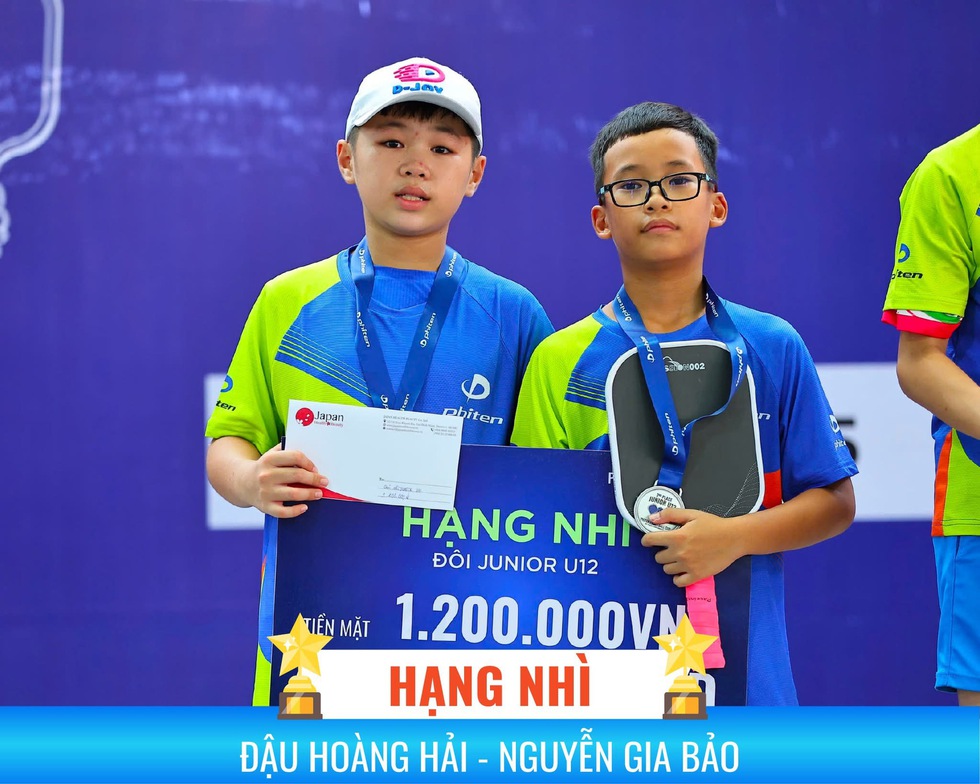 Ươm mầm cho c&aacute;c t&agrave;i năng nh&iacute; ở giải pickleball Phiten Cup 2025- Ảnh 2.