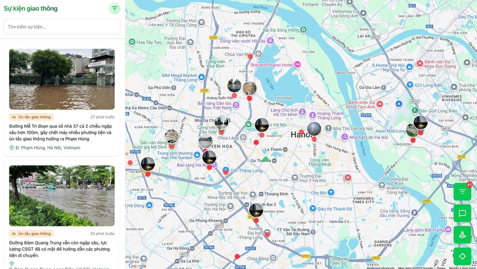 Trước h&igrave;nh ảnh k&ecirc;u cứu của người d&acirc;n, hai bạn trẻ l&agrave;m trang web cứu hộ khẩn cấp- Ảnh 2.