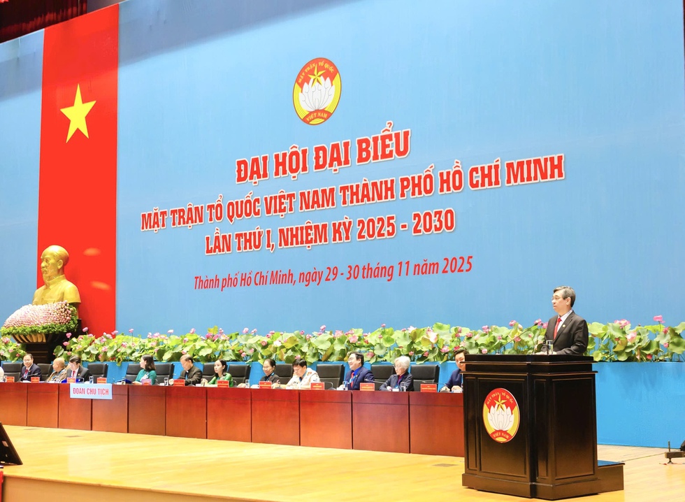 Đại hội đại biểu MTTQ Việt Nam TP.HCM lần thứ 1: Hội tụ tr&iacute; tuệ v&agrave; kh&aacute;t vọng ph&aacute;t triển- Ảnh 2.