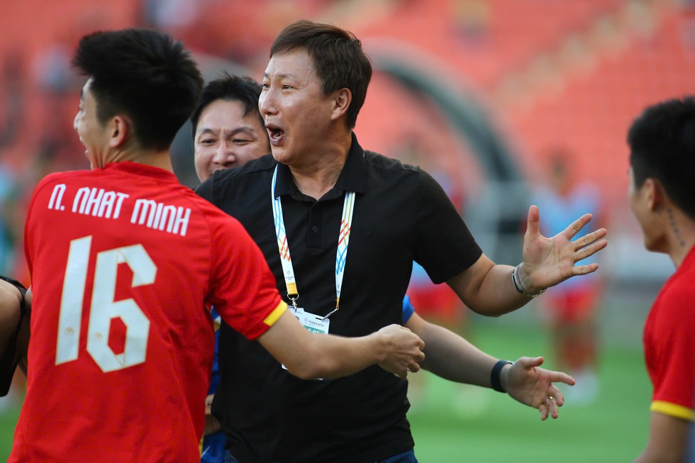 U . 23 VN quyết chiến thắng Th&aacute;i Lan chinh phục tấm HCV SEA Games 33 - Ảnh 2.