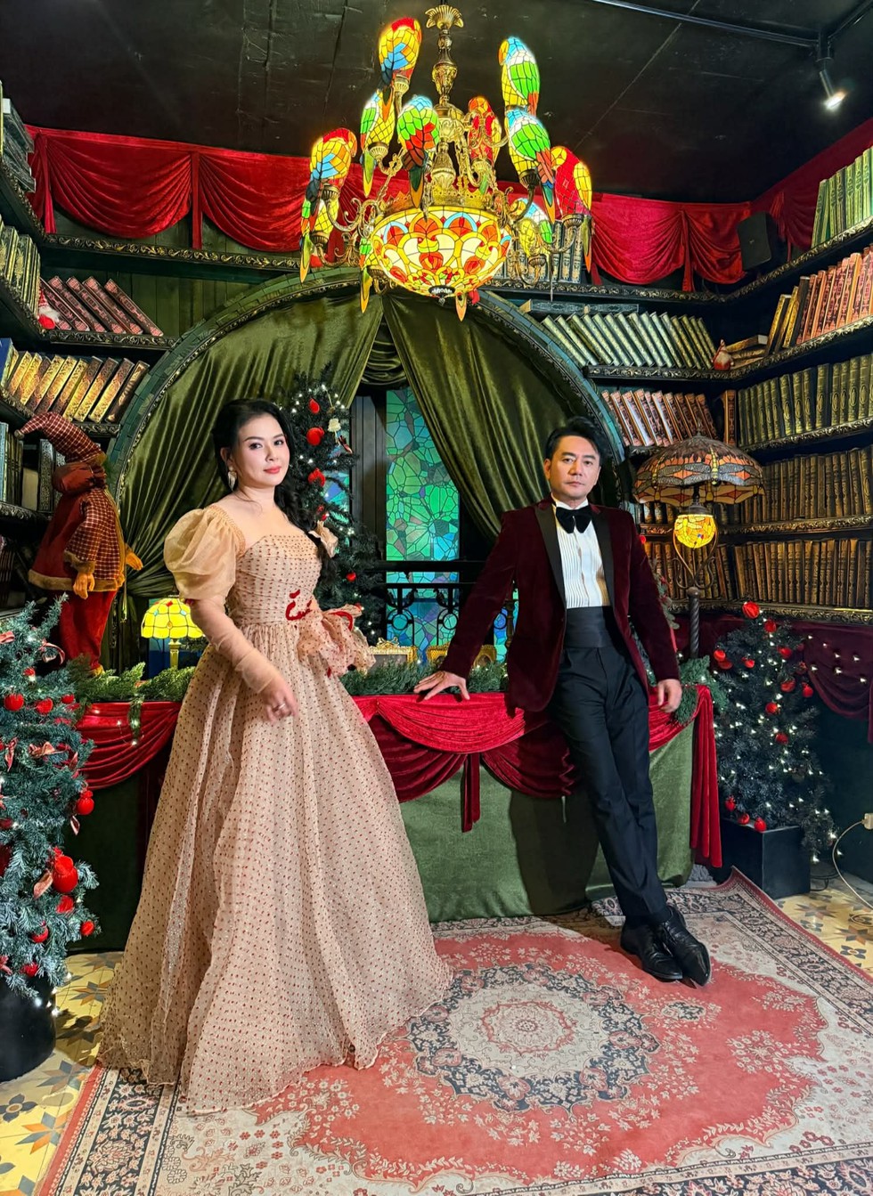 Trương Minh Cường chống nạng quay MV c&ugrave;ng ca sĩ bolero Quỳnh Giang- Ảnh 2.