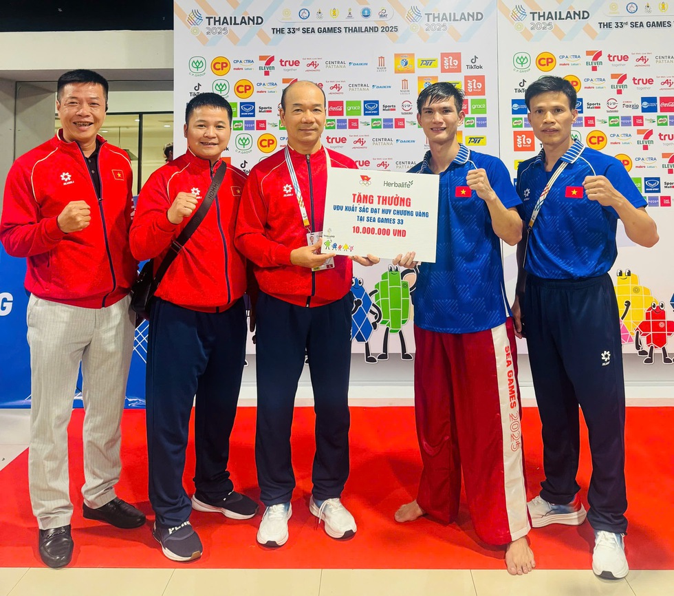 V&otilde; sĩ kickboxing thắng đậm Th&aacute;i Lan v&agrave; Myanmar: Việt Nam đ&atilde; c&oacute; 46 HCV, tiếp tục bứt ph&aacute;- Ảnh 5.