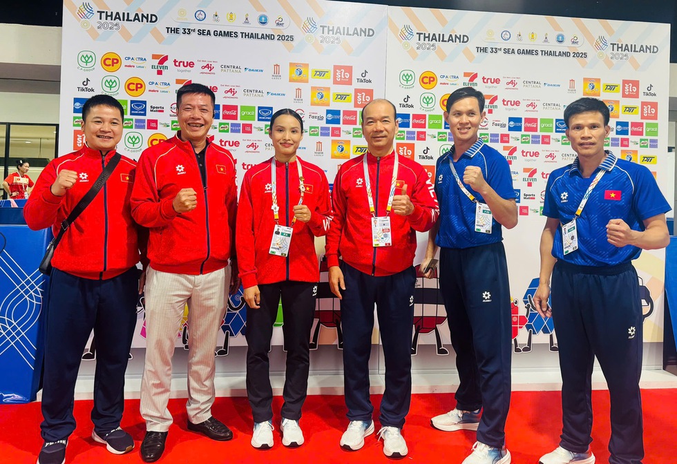 V&otilde; sĩ kickboxing thắng đậm Th&aacute;i Lan v&agrave; Myanmar: Việt Nam đ&atilde; c&oacute; 46 HCV, tiếp tục bứt ph&aacute;- Ảnh 2.