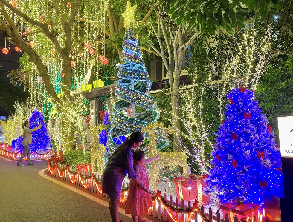 Chụp ảnh Gi&aacute;ng sinh ở &lsquo;phố nh&agrave; gi&agrave;u&rsquo;- Ảnh 9.