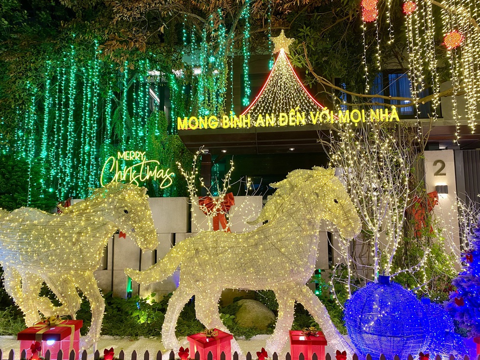 Chụp ảnh Gi&aacute;ng sinh ở &lsquo;phố nh&agrave; gi&agrave;u&rsquo;- Ảnh 4.