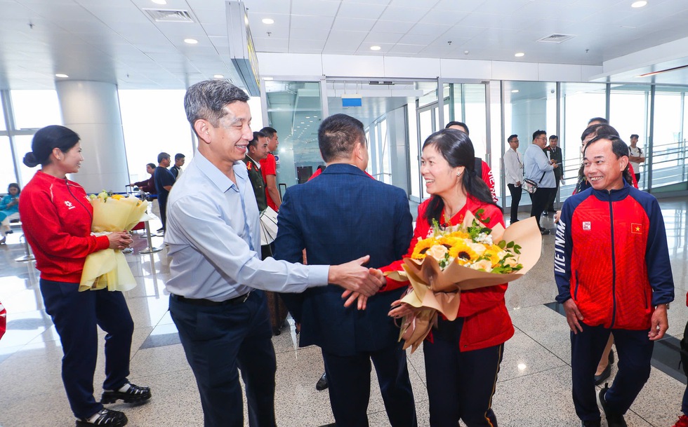 Đo&agrave;n thể thao Việt Nam về nước an to&agrave;n, kh&eacute;p lại kỳ SEA Games th&agrave;nh c&ocirc;ng ổn định - Ảnh 3.