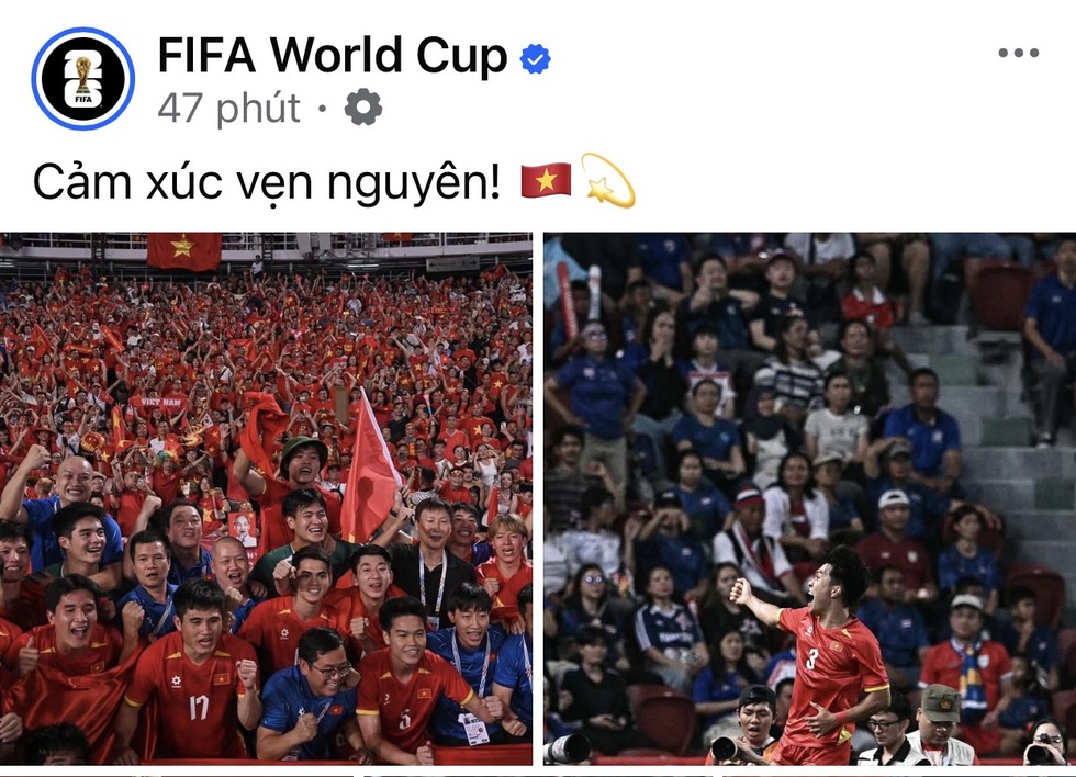 FIFA rưng rưng cảm x&uacute;c v&igrave; U.22 Việt Nam gi&agrave;nh HCV, thầy Kim n&oacute;i những điều tuyệt hay&hellip;- Ảnh 1.