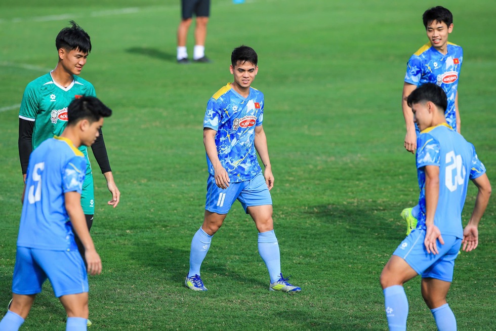 U.23 Việt Nam hội qu&acirc;n, c&oacute; g&igrave; kh&aacute;c lạ so với l&uacute;c gi&agrave;nh HCV SEA Games: Khuất Văn Khang bảo l&agrave;&hellip;- Ảnh 3.