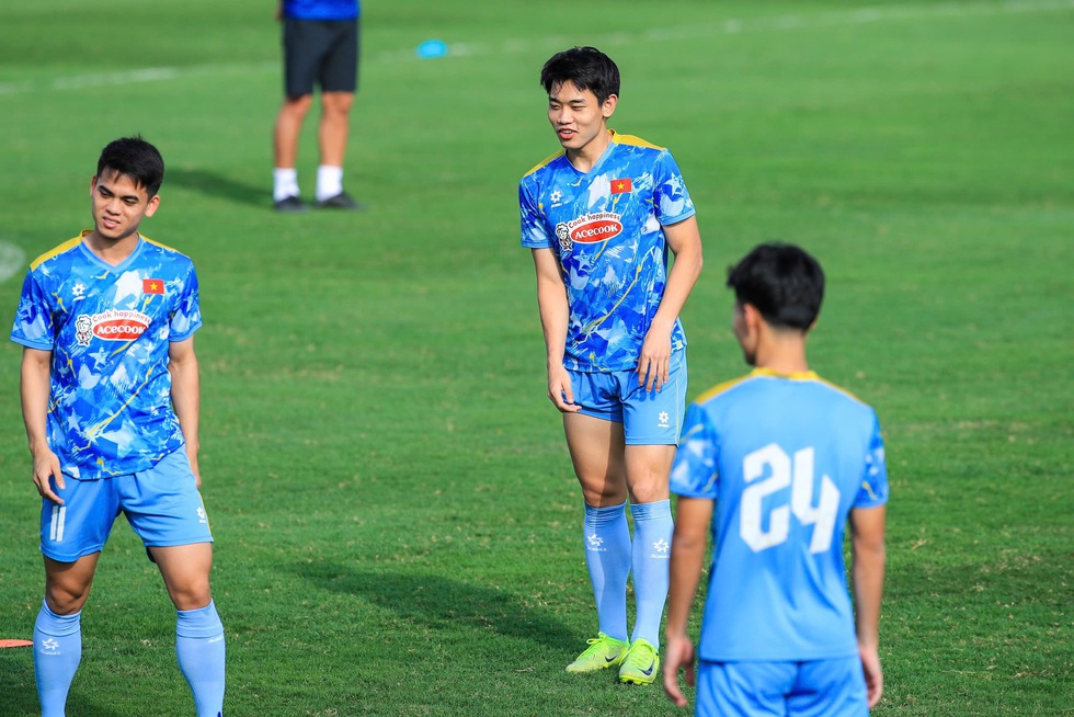 U.23 Việt Nam hội qu&acirc;n, c&oacute; g&igrave; kh&aacute;c lạ so với l&uacute;c gi&agrave;nh HCV SEA Games: Khuất Văn Khang bảo l&agrave;&hellip;- Ảnh 4.