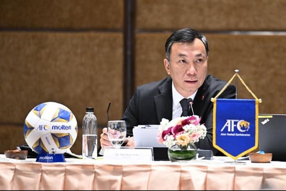 Chủ tịch FIFA gửi thư ch&uacute;c mừng năm mới b&oacute;ng đ&aacute; Việt Nam v&agrave; Chủ tịch VFF Trần Quốc Tuấn - Ảnh 2.