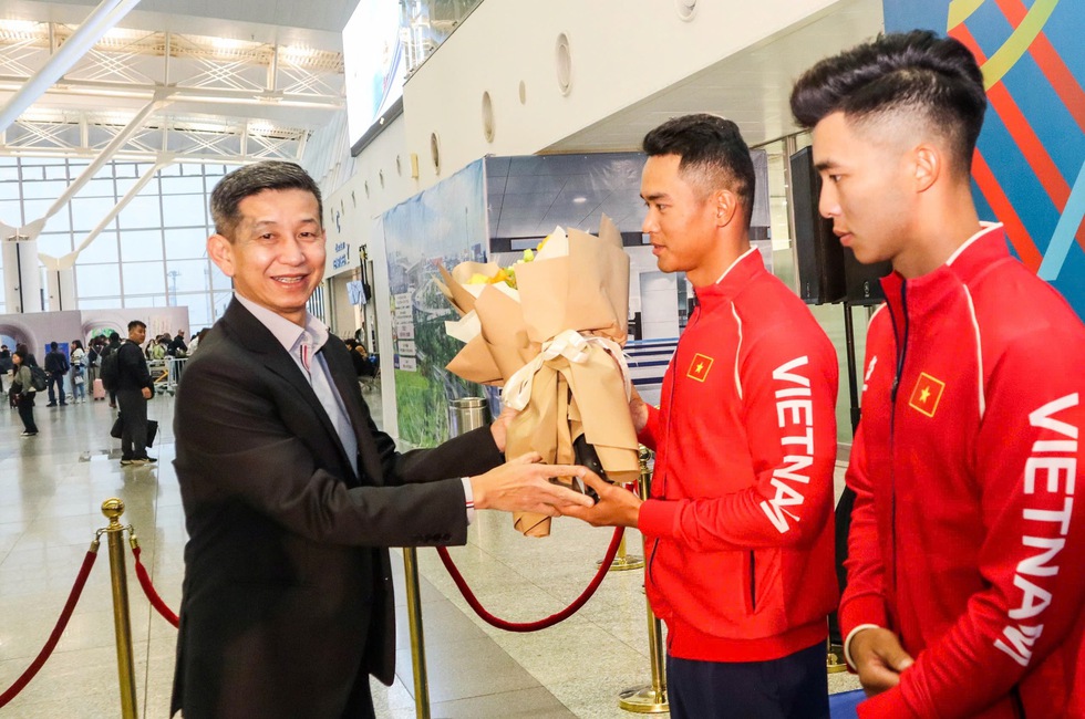 Đoàn thể thao Việt Nam tràn đầy năng lượng lên đường dự SEA Games 33: Quyết mang chiến thắng trở về- Ảnh 2.