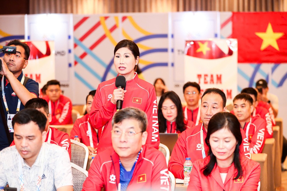 Bộ trưởng Nguyễn Văn Hùng mong muốn đoàn thể thao Việt Nam thực hiện lời căn dặn của Thủ tướng- Ảnh 5.