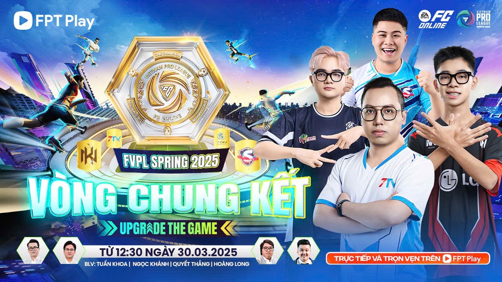 FPT Play phát trực tiếp vòng chung kết FVPL Spring 2025: Upgrade The Game- Ảnh 1.