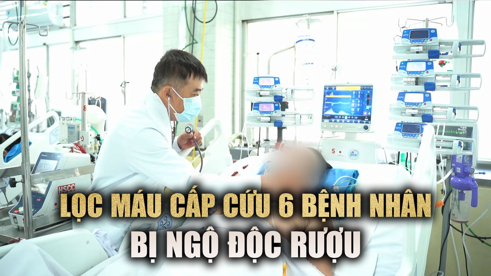 T&igrave;nh h&igrave;nh 6 bệnh nh&acirc;n ngộ độc rượu nặng nhập cấp cứu Bệnh viện Chợ Rẫy- Ảnh 1.