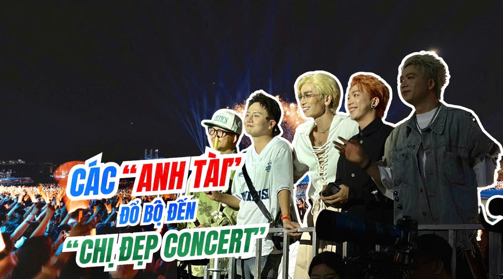 Các 'anh tài' bất ngờ đổ bộ concert cổ vũ dàn 'chị đẹp'- Ảnh 1. Các 'anh tài' bất ngờ đổ bộ concert cổ vũ dàn 'chị đẹp'- Ảnh 1.