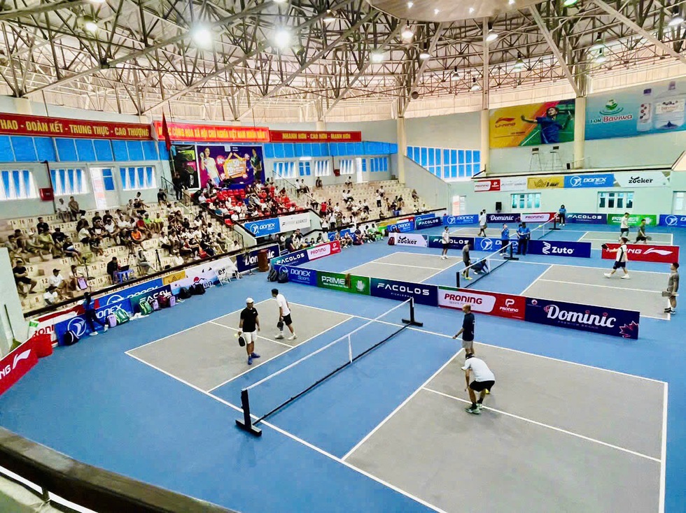 Giải pickleball các CLB quốc gia hứa hẹn hấp dẫn, cựu phóng viên Lý Minh Tân giành HCB- Ảnh 2.