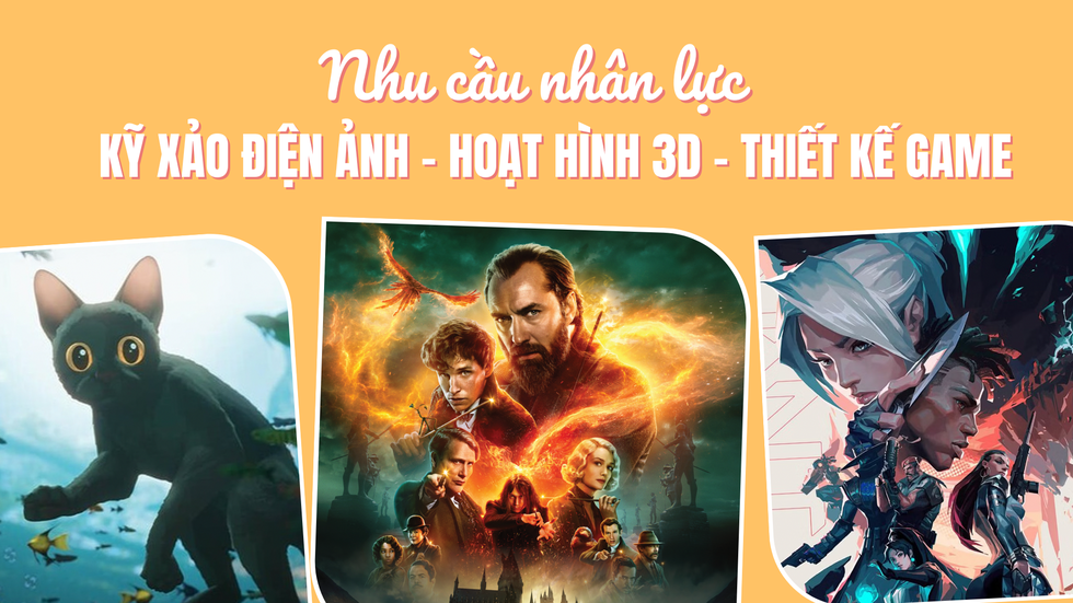 Nhu cầu nhân lực ngành kỹ xảo điện ảnh, hoạt hình 3D, thiết kế game- Ảnh 1.