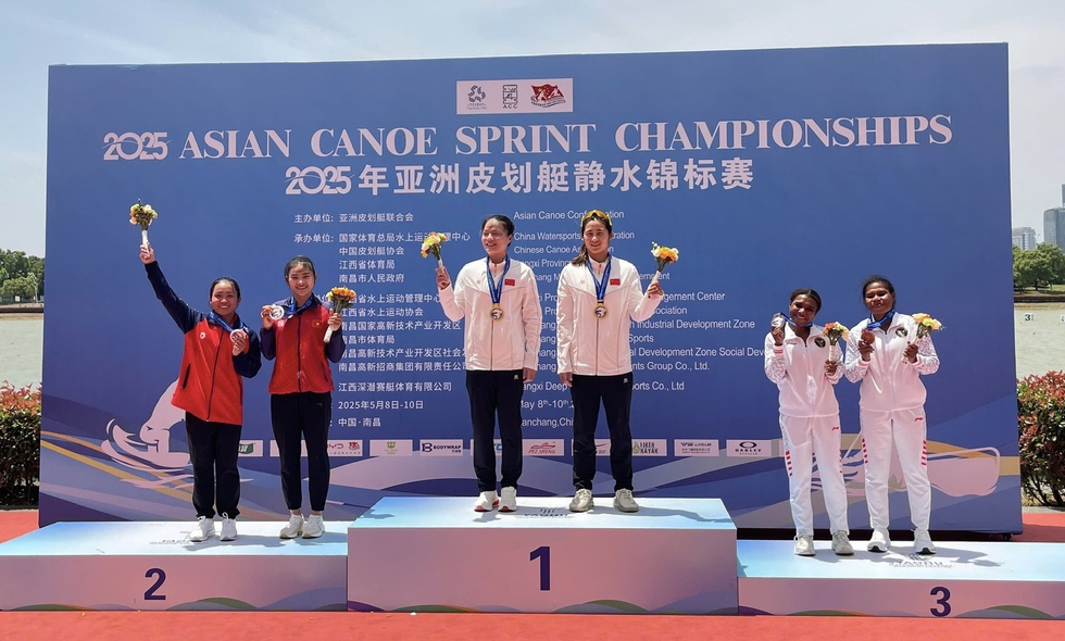 Đua thuyền Việt Nam xuất sắc gi&agrave;nh HCV ch&acirc;u &Aacute;, thắng chủ nh&agrave; Trung Quốc rất mạnh- Ảnh 3.