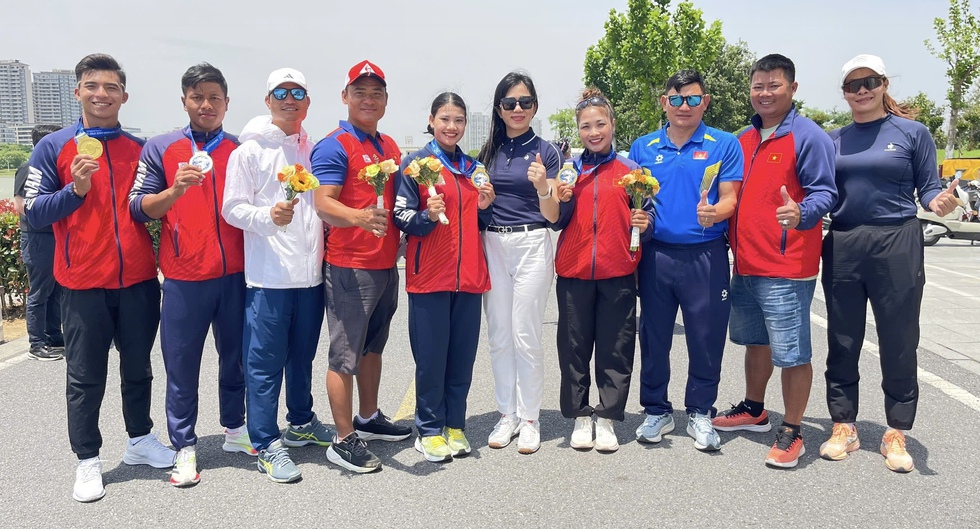 Đua thuyền Việt Nam xuất sắc gi&agrave;nh HCV ch&acirc;u &Aacute;, thắng chủ nh&agrave; Trung Quốc rất mạnh- Ảnh 1.