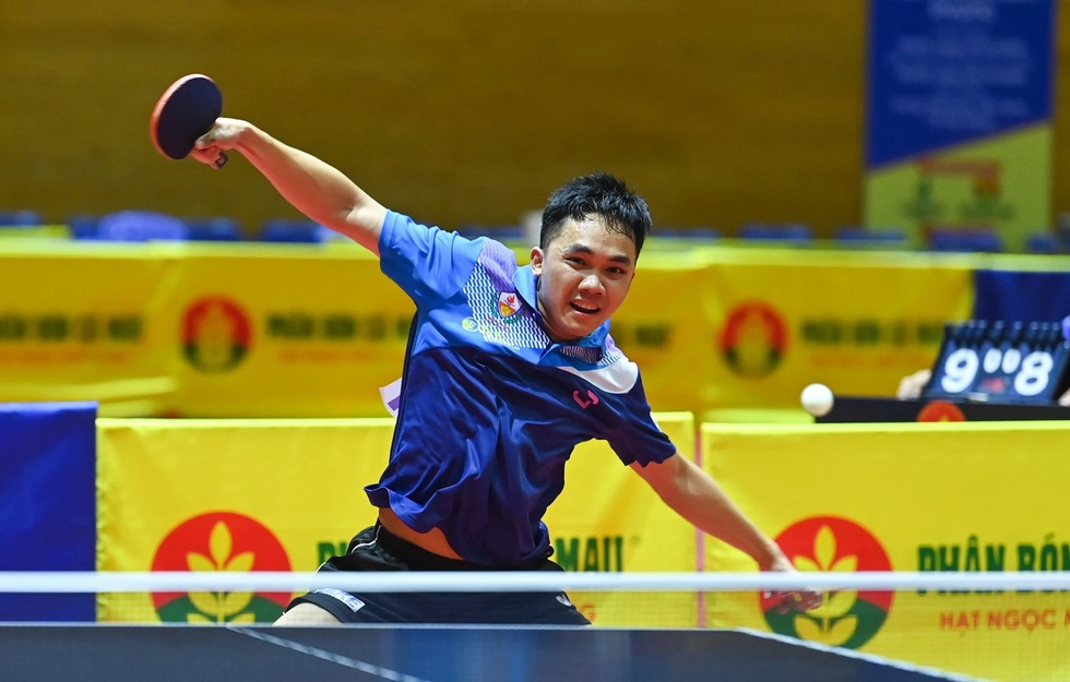 Ngôi sao bóng bàn CAND T&T gây sốc, thắng ngoạn mục cựu vô địch SEA Games- Ảnh 3. Ngôi sao bóng bàn CAND T&T gây sốc, thắng ngoạn mục cựu vô địch SEA Games- Ảnh 3.