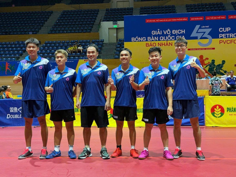 Ngôi sao bóng bàn CAND T&T gây sốc, thắng ngoạn mục cựu vô địch SEA Games- Ảnh 6. Ngôi sao bóng bàn CAND T&T gây sốc, thắng ngoạn mục cựu vô địch SEA Games- Ảnh 6.