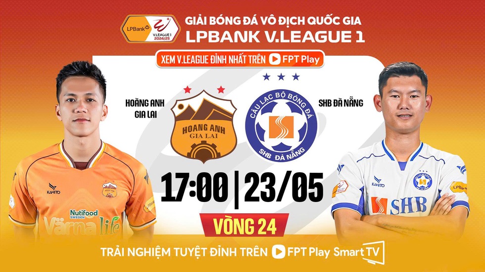 Lịch thi đấu V-League h&ocirc;m nay: HAGL sớm đoạt v&eacute; trụ hạng, Đ&agrave; Nẵng đương đầu &lsquo;tường lửa&rsquo;?- Ảnh 1.
