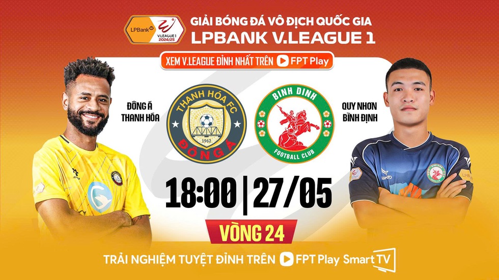 Lịch thi đấu V-League hôm nay: Bình Định rớt hạng nếu thua Thanh Hóa, Quảng Nam ở thế chân tường- Ảnh 3.