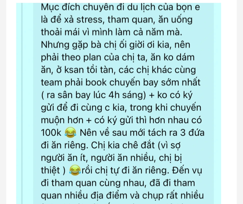 Bóc phốt sau khi tìm bạn đồng hành du lịch- Ảnh 1. Bóc phốt sau khi tìm bạn đồng hành du lịch- Ảnh 1.