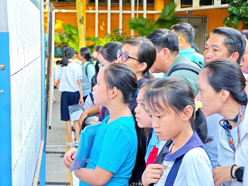 Sáng nay, học sinh làm bài khảo sát lớp 6 Trần Đại Nghĩa có nội dung gì?- Ảnh 3.
