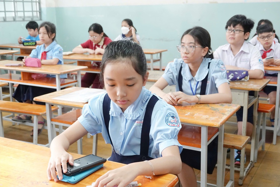 Công bố điểm khảo sát lớp 6 Trường Trần Đại Nghĩa vào chiều nay Công bố điểm khảo sát lớp 6 Trường Trần Đại Nghĩa vào chiều nay