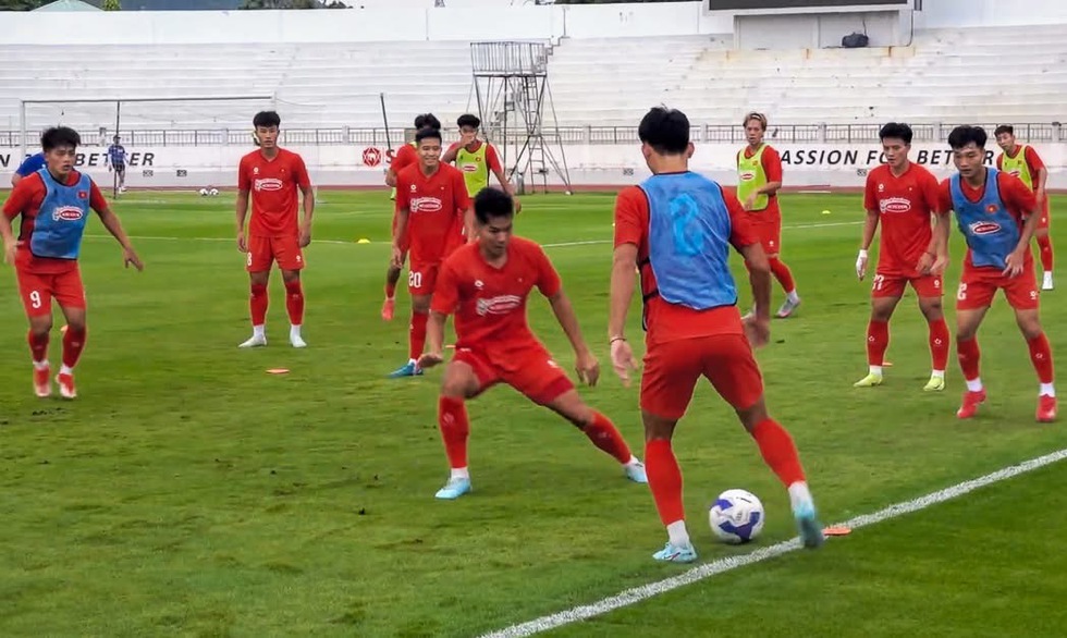 Đội U.22 Việt Nam: Chờ bất ngờ từ nhân tố mới, thầy Kim nói điều bất ngờ- Ảnh 4. Đội U.22 Việt Nam: Chờ bất ngờ từ nhân tố mới, thầy Kim nói điều bất ngờ- Ảnh 4.