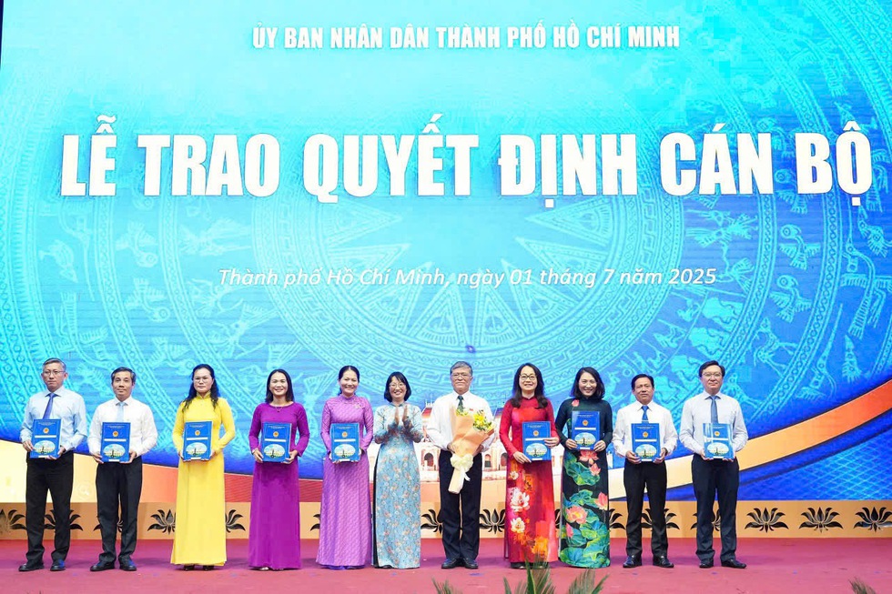 Lĩnh vực phụ trách của Ban giám đốc Sở GD-ĐT TP.HCM sau sáp nhập