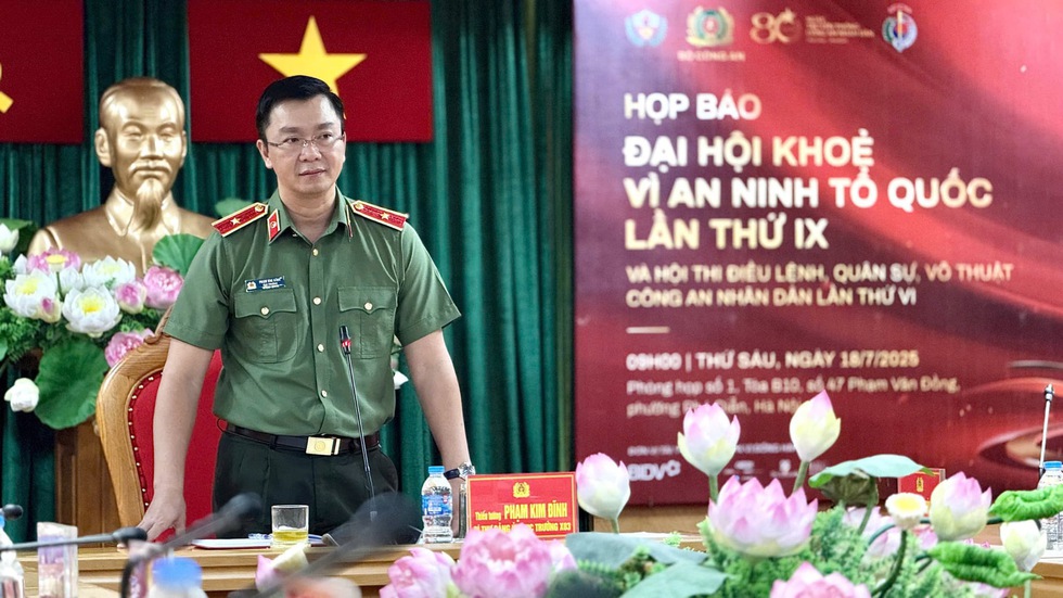 Tranh tài sôi nổi tại Đại hội khỏe ‘Vì an ninh Tổ quốc’ lần thứ IX