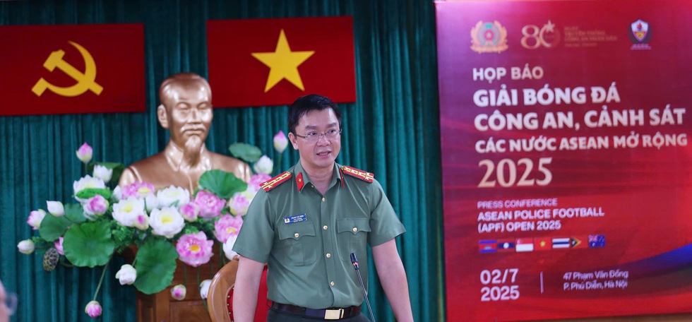 30.000 USD cho đội vô địch giải bóng đá Công an - Cảnh sát ASEAN mở rộng- Ảnh 1.