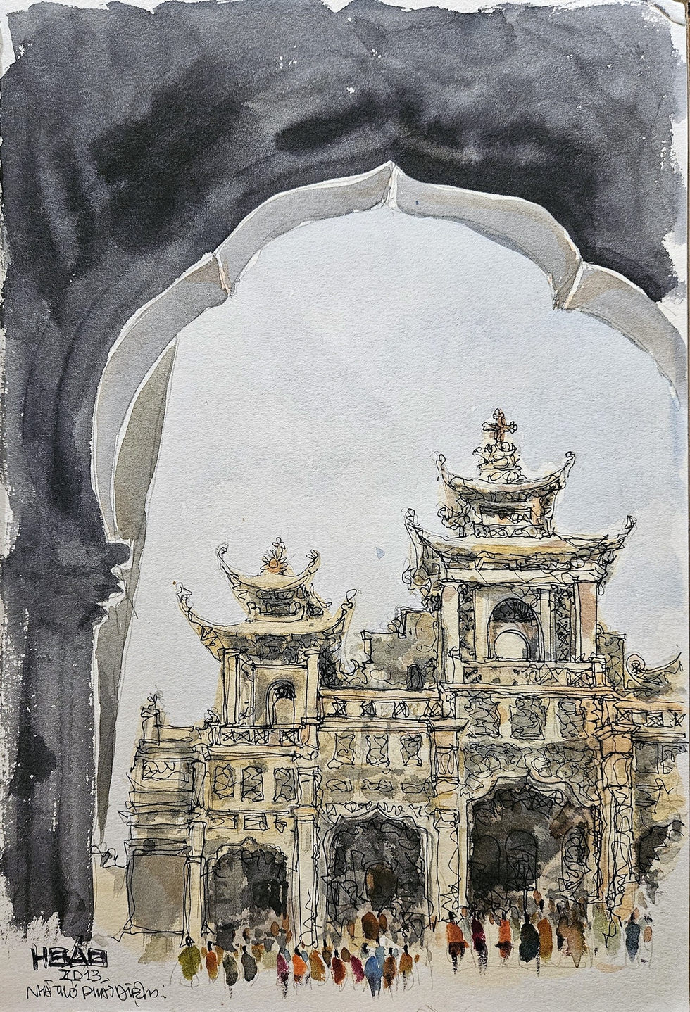 Phát Diệm - nhà thờ đá kỳ vĩ nhất Việt Nam- Ảnh 8. Phát Diệm - nhà thờ đá kỳ vĩ nhất Việt Nam- Ảnh 8.