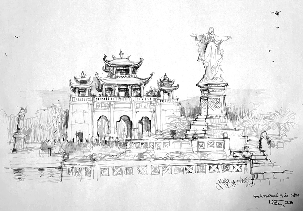 Phát Diệm - nhà thờ đá kỳ vĩ nhất Việt Nam- Ảnh 7. Phát Diệm - nhà thờ đá kỳ vĩ nhất Việt Nam- Ảnh 7.
