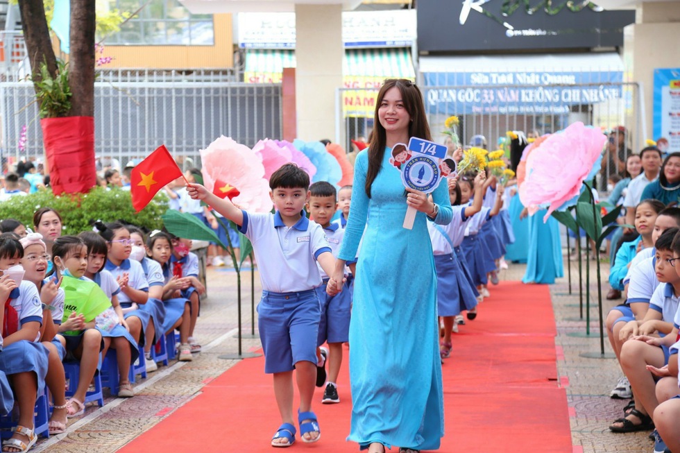 Lịch tựu trường năm 2025 - 2026 của học sinh TP . HCM bắt đầu từ ngày nào? - Ảnh 1.