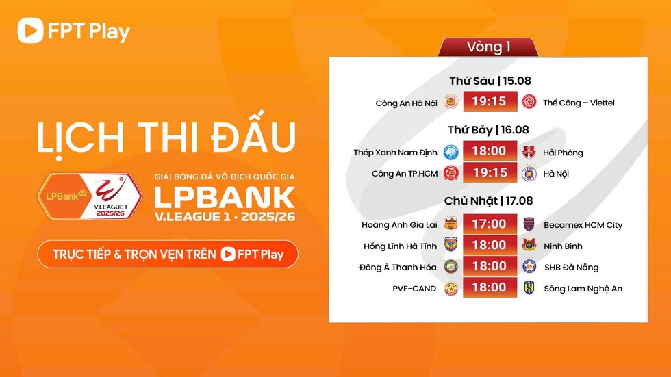 Lịch thi đấu mới nhất vòng khai màn V-League: Mùa giải hấp dẫn nhất lịch sử sắp xuất hiện?- Ảnh 1. Lịch thi đấu mới nhất vòng khai màn V-League: Mùa giải hấp dẫn nhất lịch sử sắp xuất hiện?- Ảnh 1.