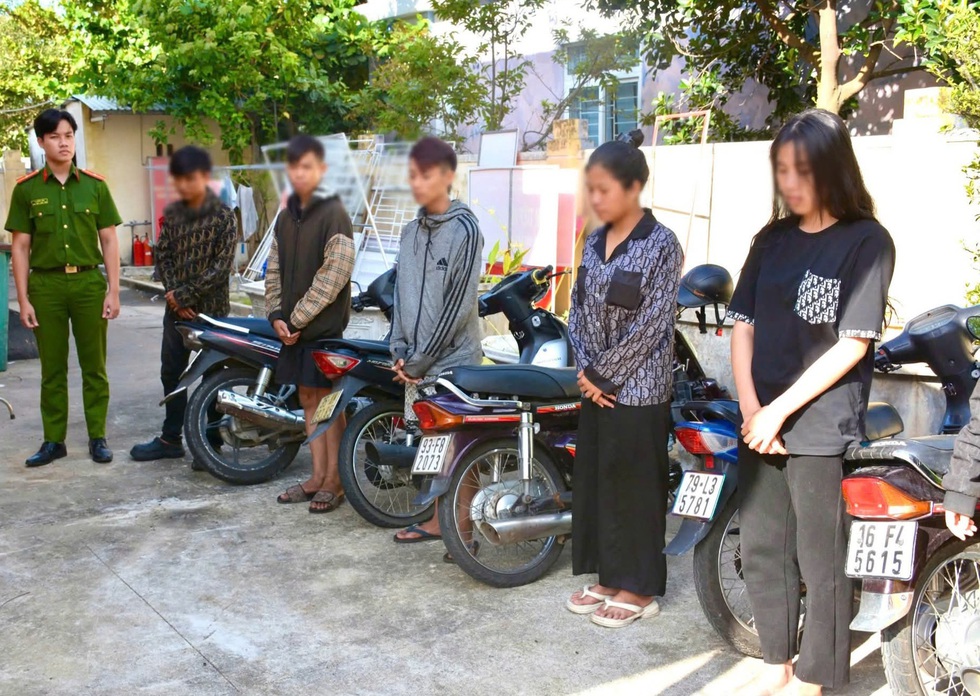 Nhóm nghi phạm nhỏ tuổi bỏ học gây 9 vụ trộm xe máy trong nửa tháng- Ảnh 3.