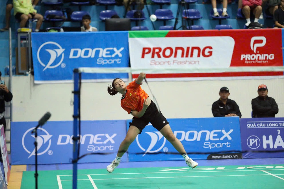 Lựa chọn tài năng từ giải vô địch cầu lông các cây vợt thiếu niên, trẻ xuất sắc - Ảnh 4.