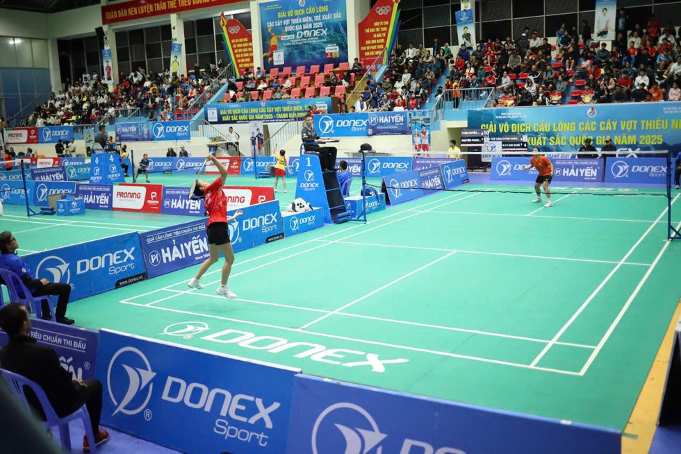 Lựa chọn tài năng từ giải vô địch cầu lông các cây vợt thiếu niên, trẻ xuất sắc - Ảnh 3.