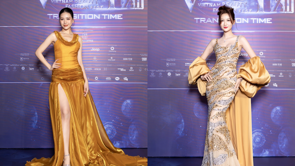 Lê Hoàng Phương diện trang phục nặng gần 20 kg trên sàn diễn ‘Vietnam Beauty Fashion Fest’- Ảnh 9.