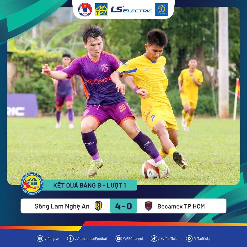 U.17 HAGL thua đậm trận ra quân giải qu…