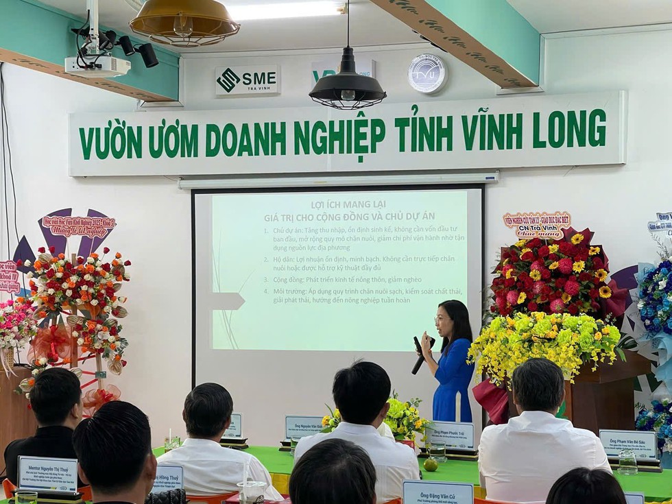5 dự án vườn ươm doanh nghiệp Vĩnh Long gọi vốn được gần 2 tỉ đồng- Ảnh 2. 5 dự án vườn ươm doanh nghiệp Vĩnh Long gọi vốn được gần 2 tỉ đồng- Ảnh 2.