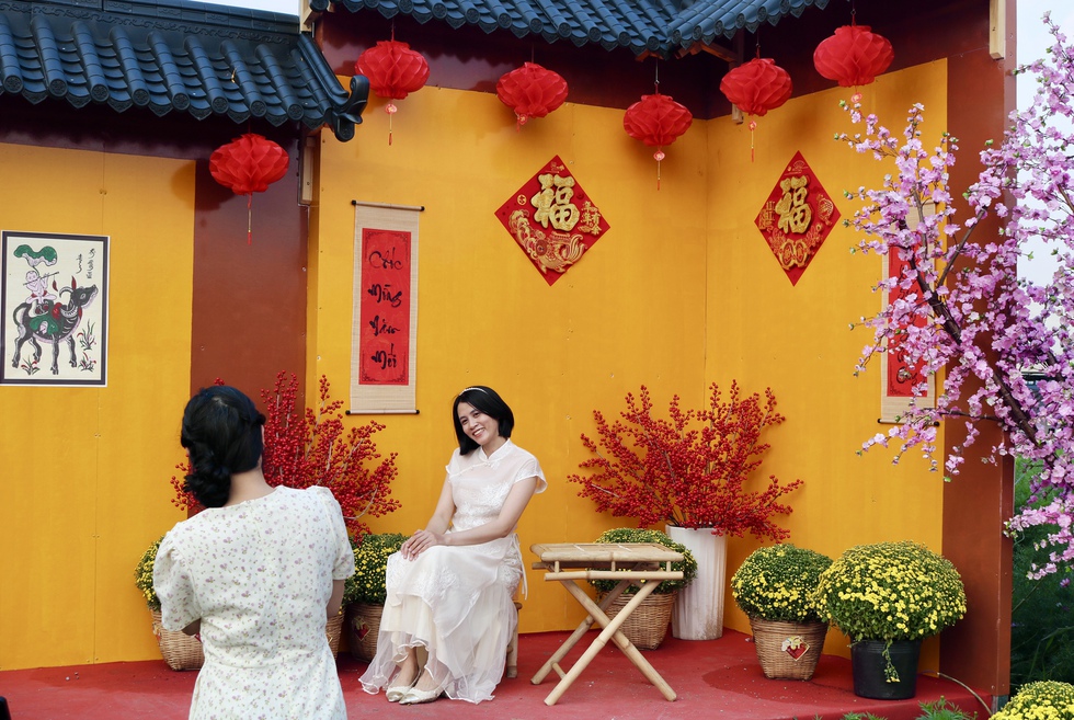 C&aacute;nh đồng hoa tết mới toanh vừa mở cửa &lsquo;g&acirc;y sốt&rsquo;- Ảnh 9.