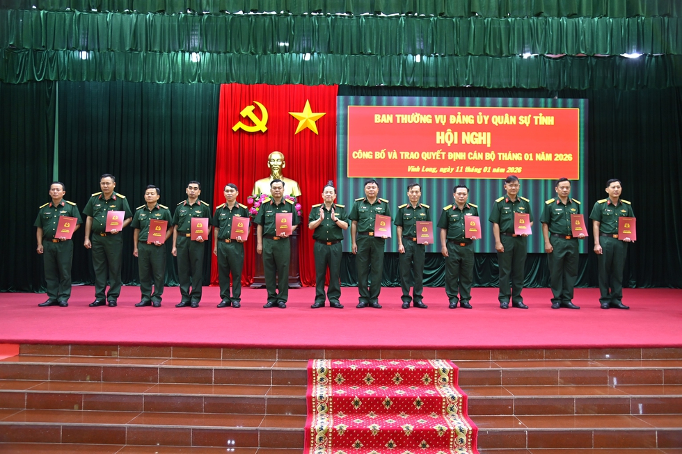 Vĩnh Long: Đưa sĩ quan qu&acirc;n đội ch&iacute;nh quy về Ban chỉ huy qu&acirc;n sự cấp x&atilde;- Ảnh 1.