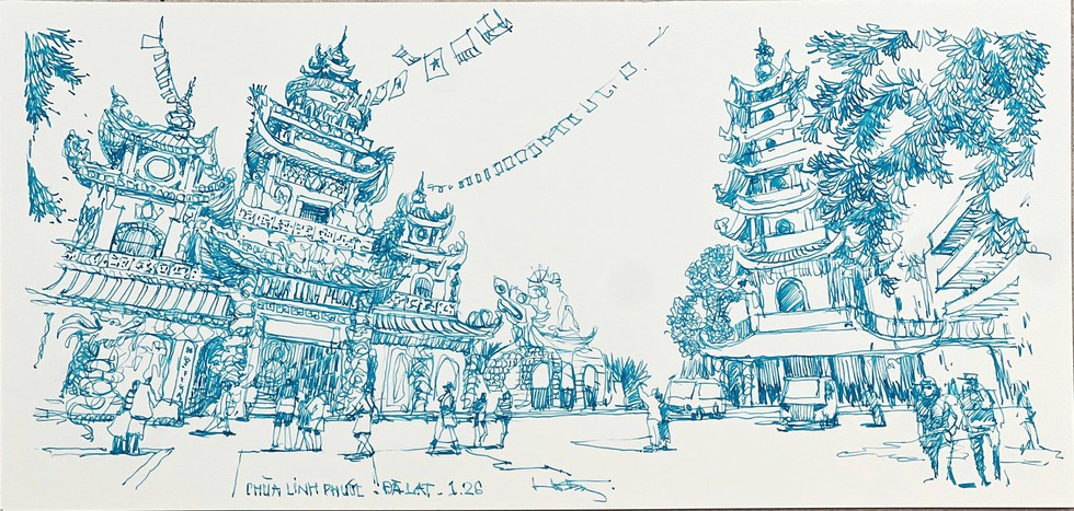 'Ch&ugrave;a ve chai' ở L&acirc;m Đồng c&oacute; g&igrave; m&agrave; kh&aacute;ch nườm nượp check-in?- Ảnh 4.