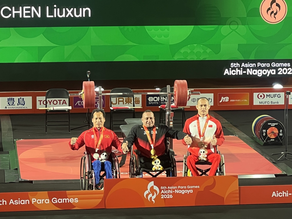 Lực sĩ Lê Văn Công xuất sắc đoạt HCB Asian Para Games 2026 tại Nhật Bản- Ảnh 2.